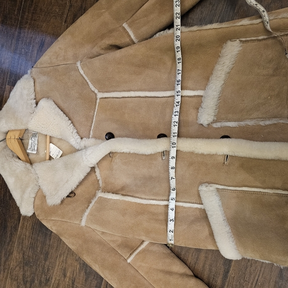 Genuine shirling vintage coat - Picture 8 of 14